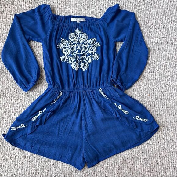 Lovers + Friends Carmella Embroidered Romper - Picture 16 of 16